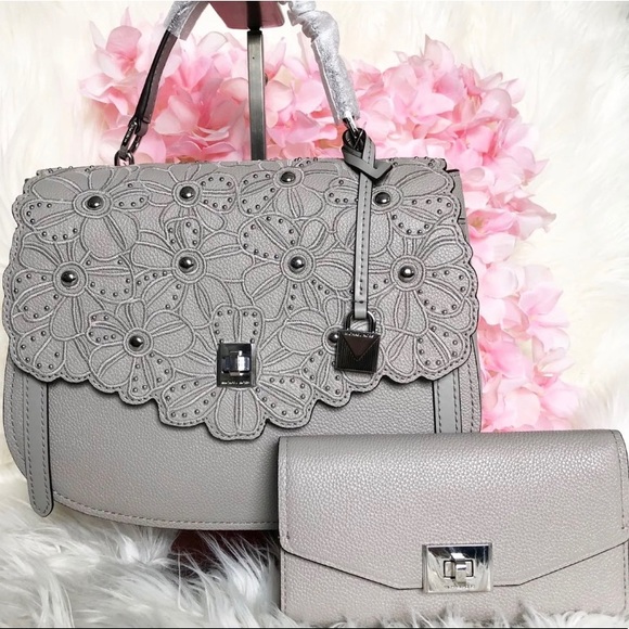Michael Kors Handbags - BNWT MICHAEL KORS CASSIE SATCHEL AND WALLET SET